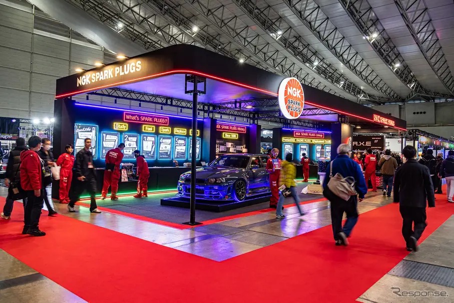 NGKスパークプラグブース…東京オートサロン2026