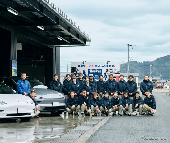 テスラ認定ボディショップとして福井県初の認定を取得した𠮷﨑鈑金