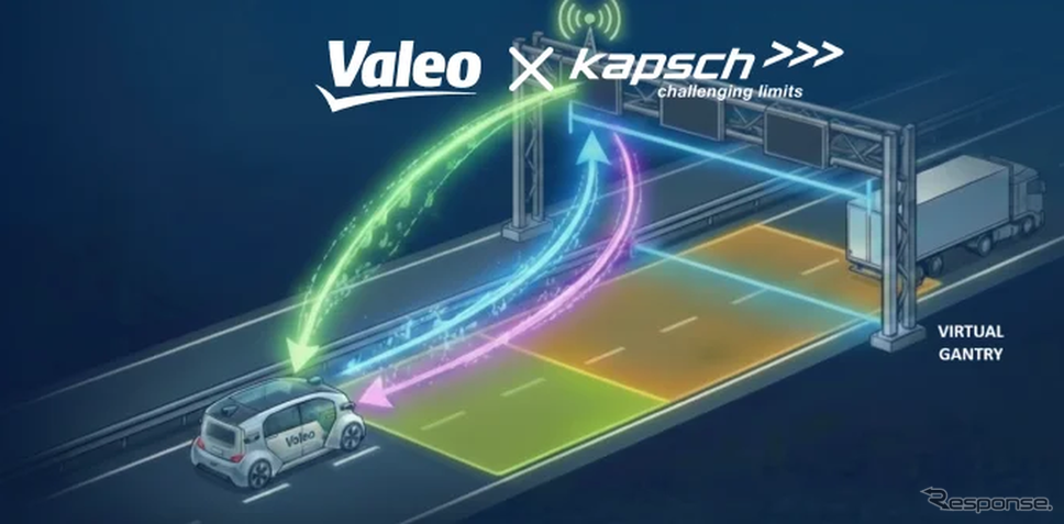 ヴァレオとKapsch TrafficCom、V2Xを活用した次世代型通行料金支払いソリューションの提供に向けて提携