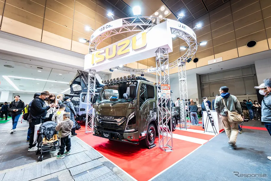 いすゞブース…大阪オートメッセ2026