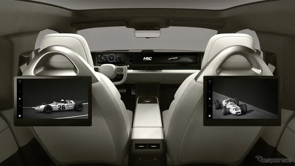 HRCのテーマを設定したAFEELA 1のイメージ