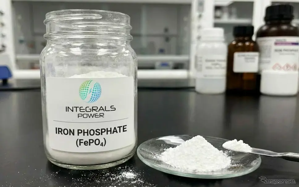 英インテグラルズ・パワーがLFP電池材料の国産化へ新製法を開発
