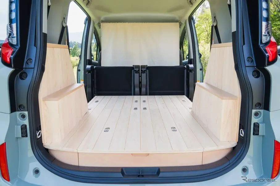 トヨタ シエンタ専用車中泊キット「VANLIFE ROOMKIT」の7人乗り用