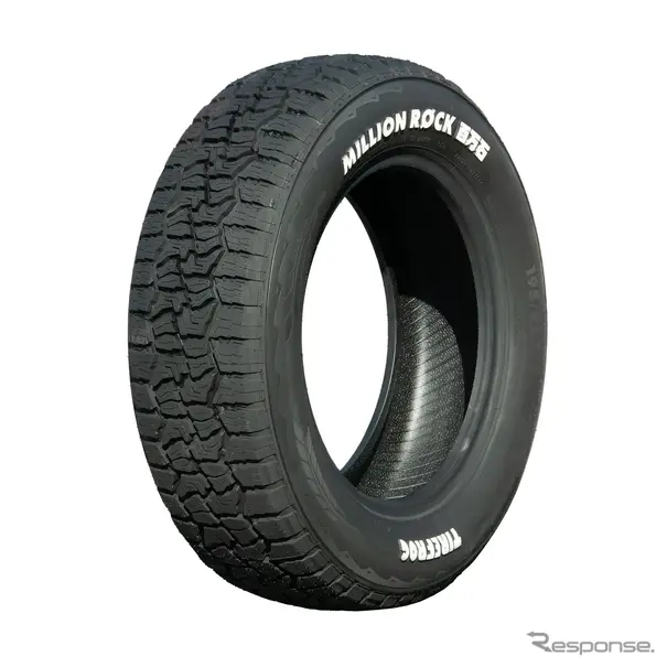 「TIRE FROG（タイヤフロッグ）」の第三弾オールテレーンタイヤシリーズ「MILLION RØCK（ミリオンロック）」