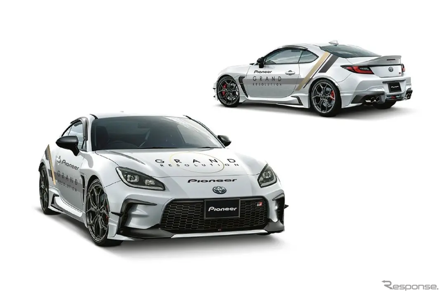 車載用ハイエンドシリーズ「GRAND RESOLUTION」のサウンドを試聴できるGR86のデモカー