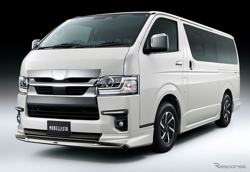 トヨタ・ハイエース用カスタマイズアイテム装着車