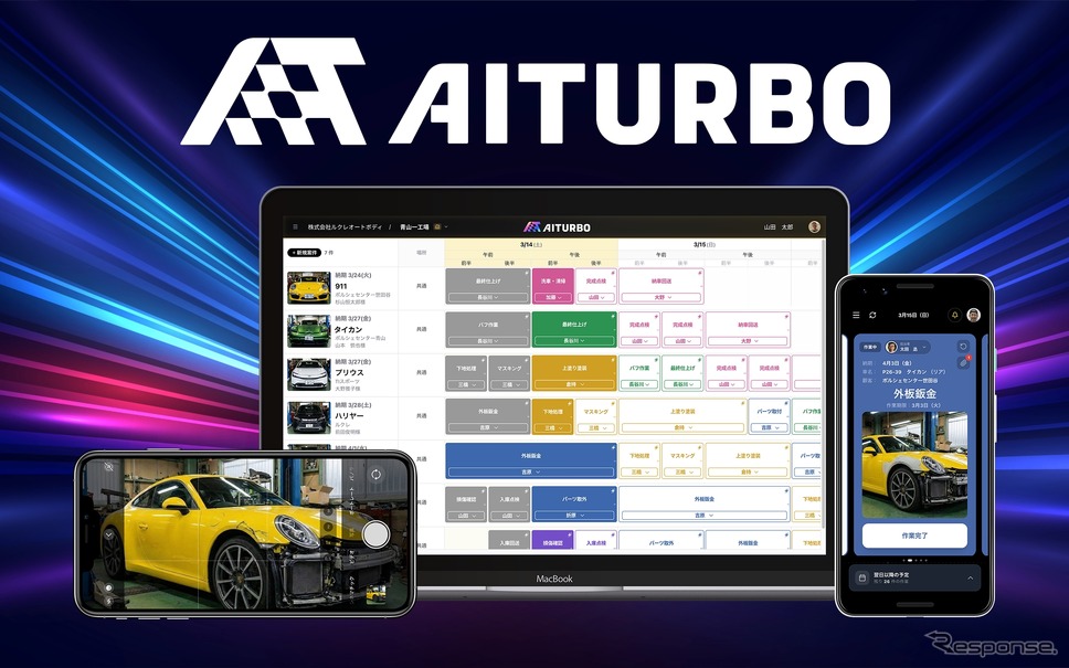 整備記録AIクラウド『AITURBO』