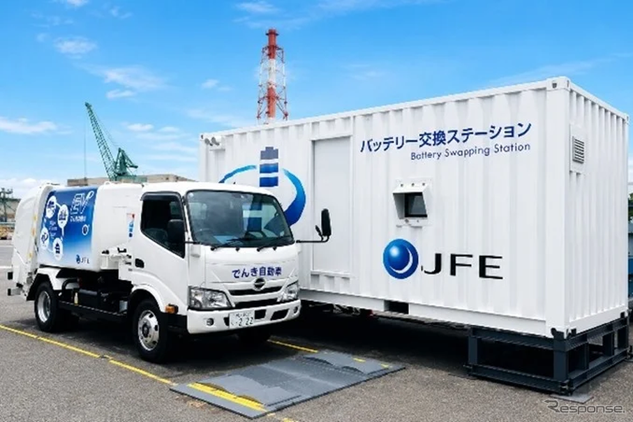 バッテリー交換ステーション（コンテナタイプ）
