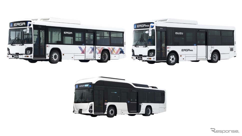 いすゞの路線バス「エルガ」シリーズ