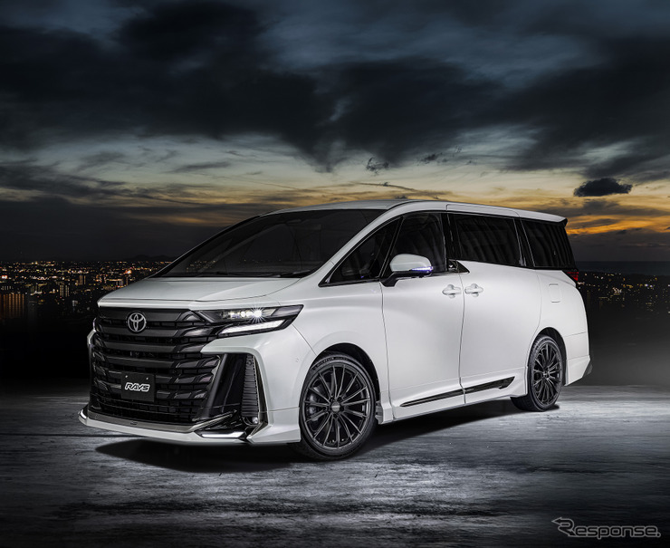 TOYOTA VELLFIRE × RAYS VERSUS VOUGE SE（セミグロスブラック）