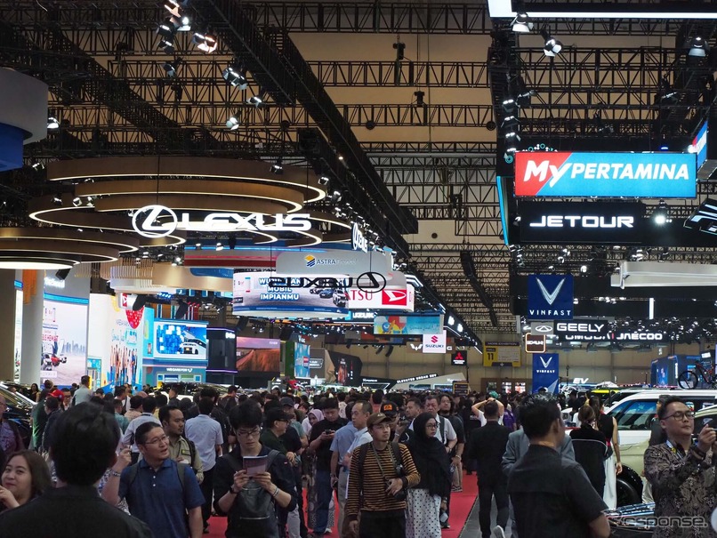 GIIAS2026は過去最大規模の出展ブランドを集めて開催された。最終的な来場者数は発表されていないが、前年のGIIAS 2025では約48万5000人を記録している