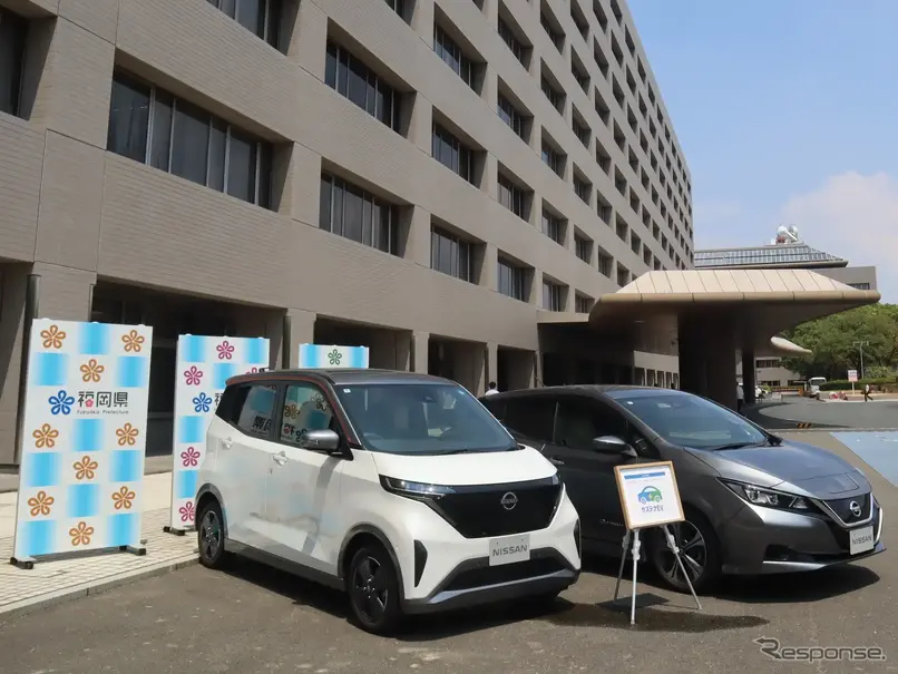 展示会の様子(福岡県庁)