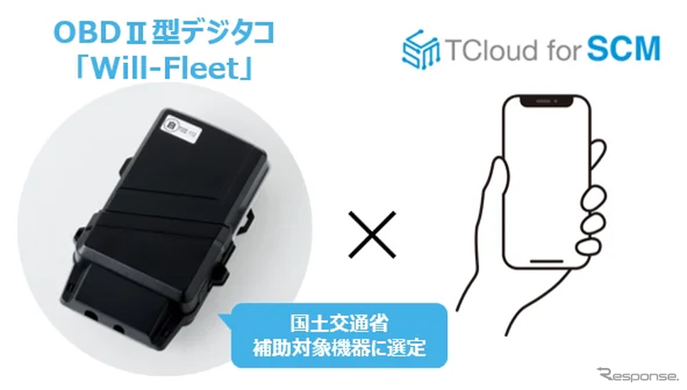 OBDⅡ型デジタコ「Will-Fleet」が都築電気との連携で国土交通省の補助対象機器に選定