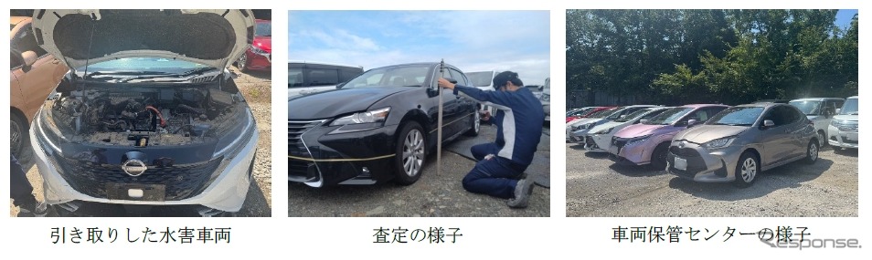千葉豪雨の被災車両をタウが受け入れ