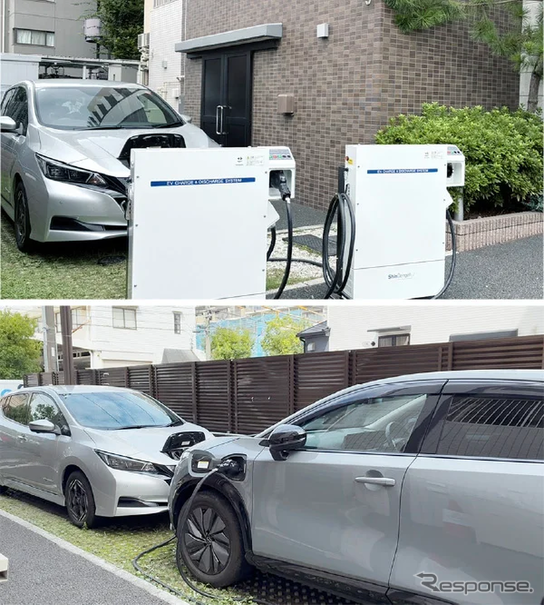 新電元工業と辰巳菱機が都内高層マンションでV2X充放電器の防災ソリューション実証に成功