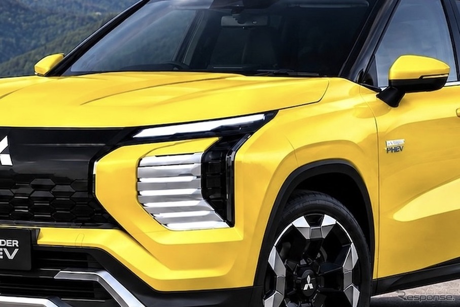 三菱 アウトランダーPHEV 次期型の予想CG