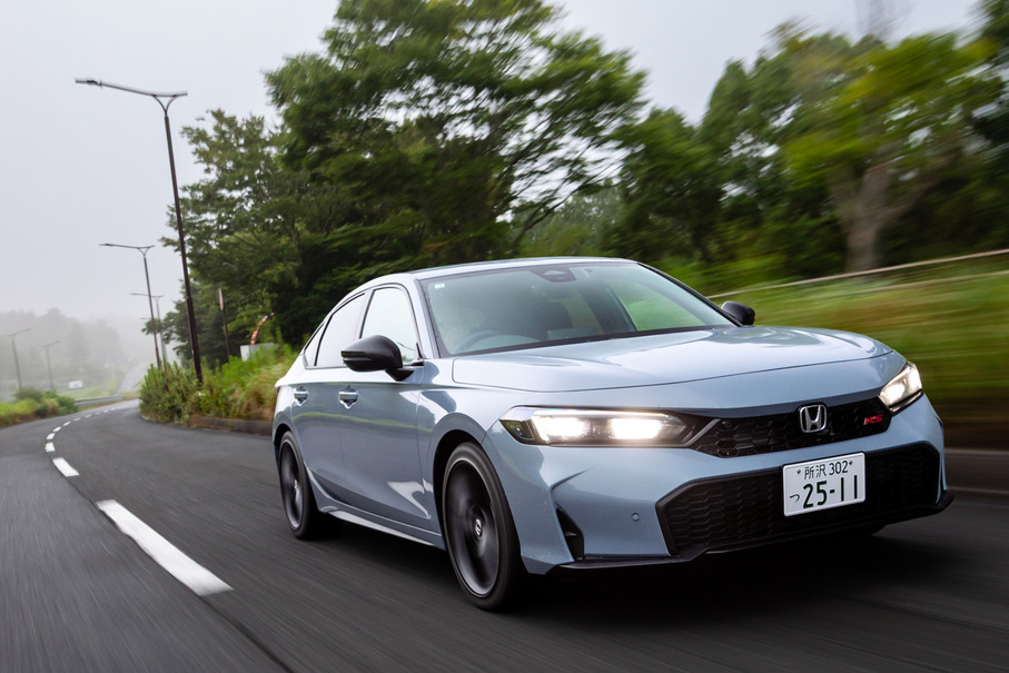 【ホンダ シビックe:HEV RS 新型試乗】いつもの道でこそ輝く、爽快な走り