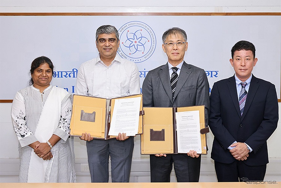 スズキがインド工科大学ガンディナガール校と共同研究開発に向けた覚書を締結