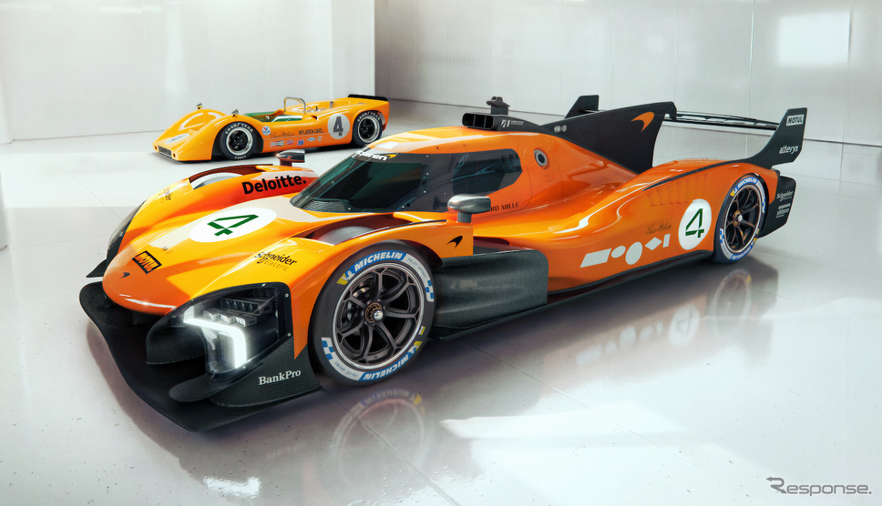 2027年WECに参戦するマクラーレンのマシン『MCL-HY』