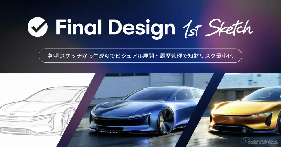 生成AI時代のクリエイティブ支援プロダクト「Final Design 1st Sketch」