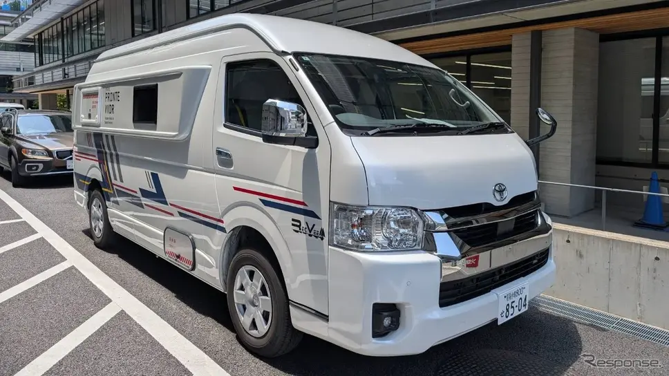 レクビィの災害ボランティア用キャンピングカー「PRONTE VVDR」
