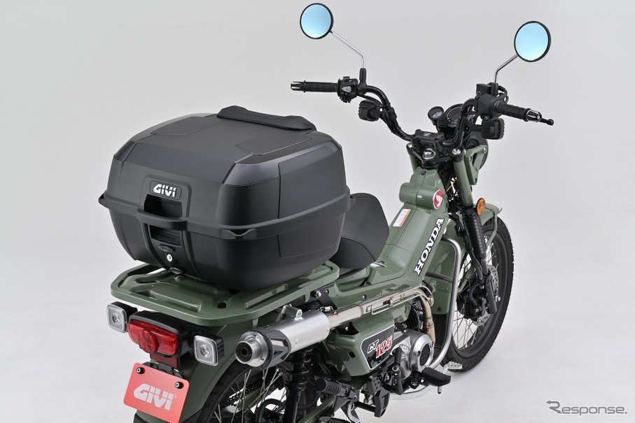 バイク用リアボックス『GIVI B45+ 未塗装ブラック(ブラックパネル)』