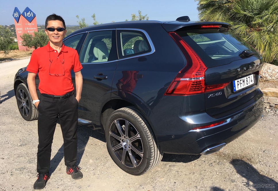 桂伸一氏とボルボ XC60 新型