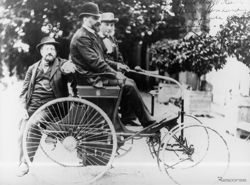1890年に制作された自動車