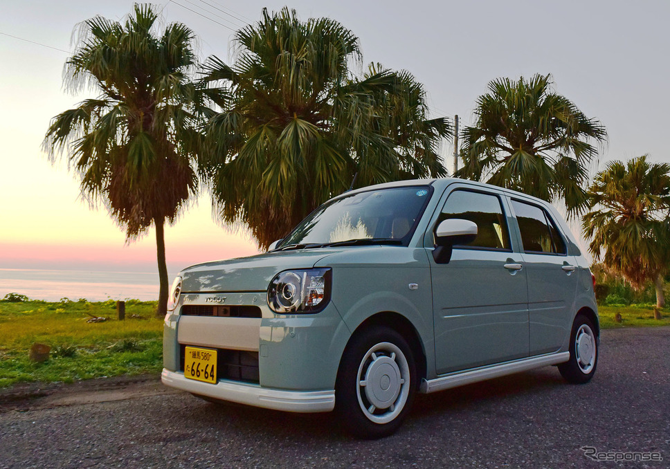 ミラトコット「G"SA III"」。鹿児島・阿久根にて。