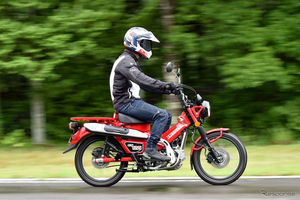 ホンダ Ct125 ハンターカブ 試乗 ダートも走ってナットク 長く愛される理由とは 青木タカオ レスポンス Response Jp