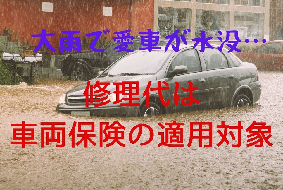 修理代は車両保険の適用対象