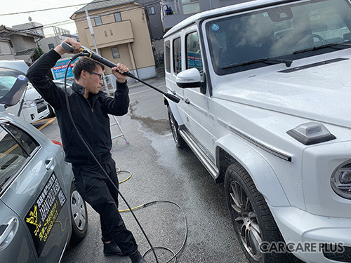 ジャパンゴールドウォッシュの訪問洗車サービス