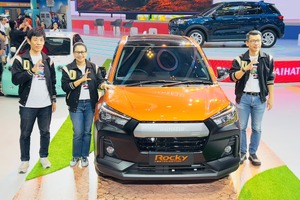 大胆なブラックバンパーに大反響!ダイハツ『ロッキー』のコンセプトカーを10台限定で市販化 画像